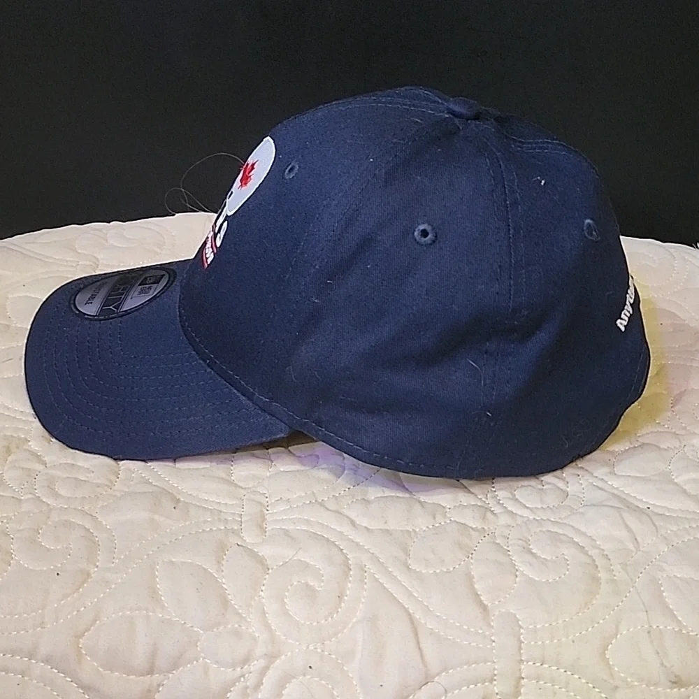 New Era Navy Terry Fix 40 Years Marathon of Hope Cap NWOT - Picture 4 of 5
